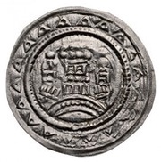 Denier - Andrew II, Hungary, 1205-1235 reverse image