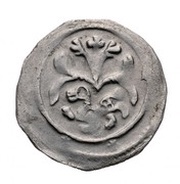 Denier - Andrew II, Hungary, 1205-1235 reverse image