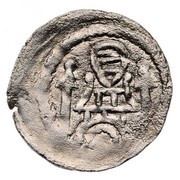 Denier - Andrew II, Hungary, 1205-1235 reverse image