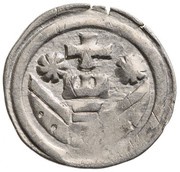 Denier - Andrew II, Hungary, 1205-1235 reverse image
