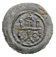 Denier - Andrew II, Hungary, 1205-1235 reverse image