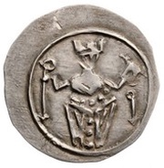 Denier - Andrew II, Hungary, 1205-1235 reverse image