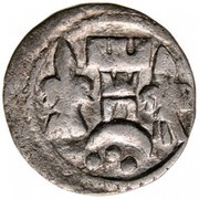 Denier - Béla IV, Hungary, 1235-1270 reverse image
