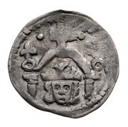 Denier - Béla IV, Hungary, 1235-1270 reverse image