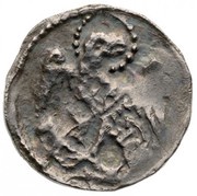 Denier - Béla IV, Hungary, 1235-1270 reverse image