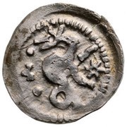 Denier - Béla IV, Hungary, 1235-1270 reverse image