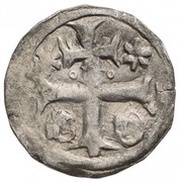 Denier - Béla IV, Hungary, 1235-1270 reverse image