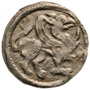 Denier - Béla IV, Hungary, 1235-1270 reverse image