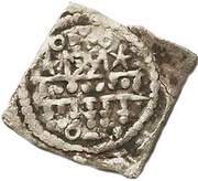 Denier - Béla IV Klippe, Hungary, 1235-1270 reverse image