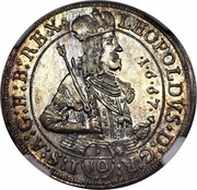 ⅒ Thaler - Leopold I Hall obverse image