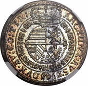 ⅒ Thaler - Leopold I Hall, Austria, 1667 reverse image