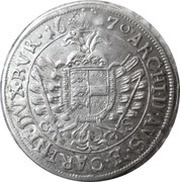 6 Kreuzers - Leopold I St Veit, Austria, 1669-1675 reverse image