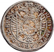 6 Kreuzers - Leopold I St Veit, Austria, 1686 reverse image