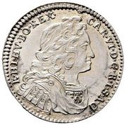 6 Kreuzers - Charles VI Hall obverse image