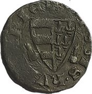 Denier - Charles Robert, Hungary, 1338 reverse image