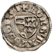 Denier - Louis I, Hungary, 1346-1357 reverse image