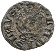 Denier - Louis I, Hungary, 1358 reverse image