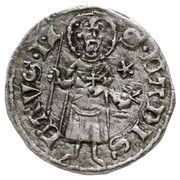 Denier - Louis I, Hungary, 1358-1371 reverse image