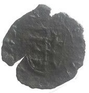 Denier - Vladislaus I and John Hunyadi, Hungary, 1442-1443 reverse image