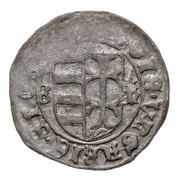 Denier - Vladislaus I, Hungary, 1444 reverse image