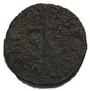 Denier - Vladislaus I, Hungary, 1444 reverse image