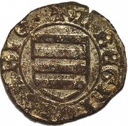 Denier - John Hunyadi, Hungary, 1446 reverse image