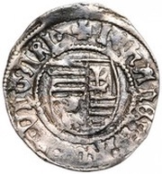 Denier - John Hunyadi and George Branković obverse image