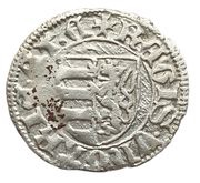 Denier - Ladislaus V, Hungary, 1456 reverse image