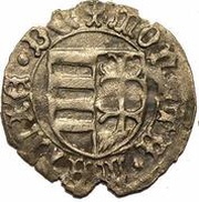 Denier - Matthias Corvinus obverse image