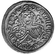 10 Kreuzers - Leopold I Graz, Austria, 1682 reverse image
