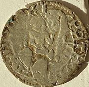 Denier - Matthias Corvinus, Hungary, 1468-1470 reverse image