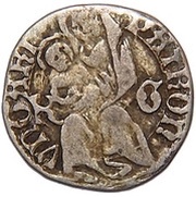 Denier - Matthias Corvinus, Hungary, 1471-1481 reverse image