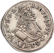 10 Kreuzers - Leopold I St Veit obverse image