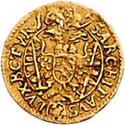 1⁄12 Ducat - Leopold I Vienna, Austria, 1675 reverse image