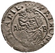 Denier - John Zápolya, Hungary, 1530 reverse image
