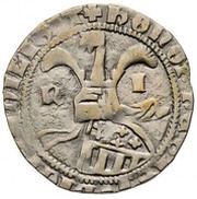 Groschen - Louis I, Hungary, 1346-1351 reverse image