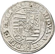 Pfunder - Ferdinand I for Carniole/Krain, Austria, 1527 reverse image
