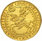 Guldiner Gold Strike - Vladislaus II, Hungary, 1506 reverse image