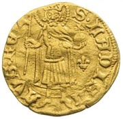Florin - Mary, Hungary, 1385-1395 reverse image