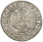 ¼ Thaler - Ferdinand I Klagenfurt obverse image