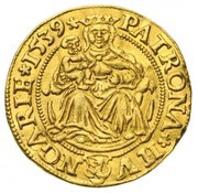 Florin - John Zápolya, Hungary, 1539 reverse image
