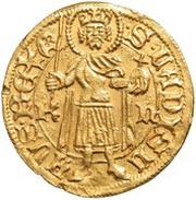 Threefold Florins - Ladislaus V, Hungary, 1453-1457 reverse image