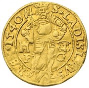 10 Florins - John Zápolya, Hungary, 1540 reverse image