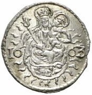 Obol - Leopold I reverse image
