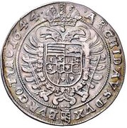 ¼ Thaler - Ferdinand III Vienna, Austria, 1637-1648 reverse image