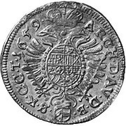 15 Kreuzers - Leopold I Vienna, Austria, 1659-1660 reverse image