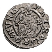 Denier Piedfort - Rudolf, Hungary, 1581-1601 reverse image
