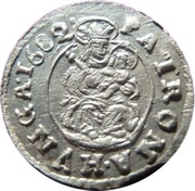 1 Denier - Leopold I, Hungary, 1659-1683 reverse image