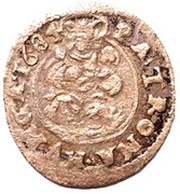 1 Denier - Leopold I, Hungary, 1661-1694 reverse image