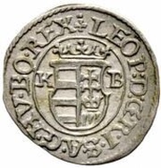 1 Denier - Leopold I obverse image